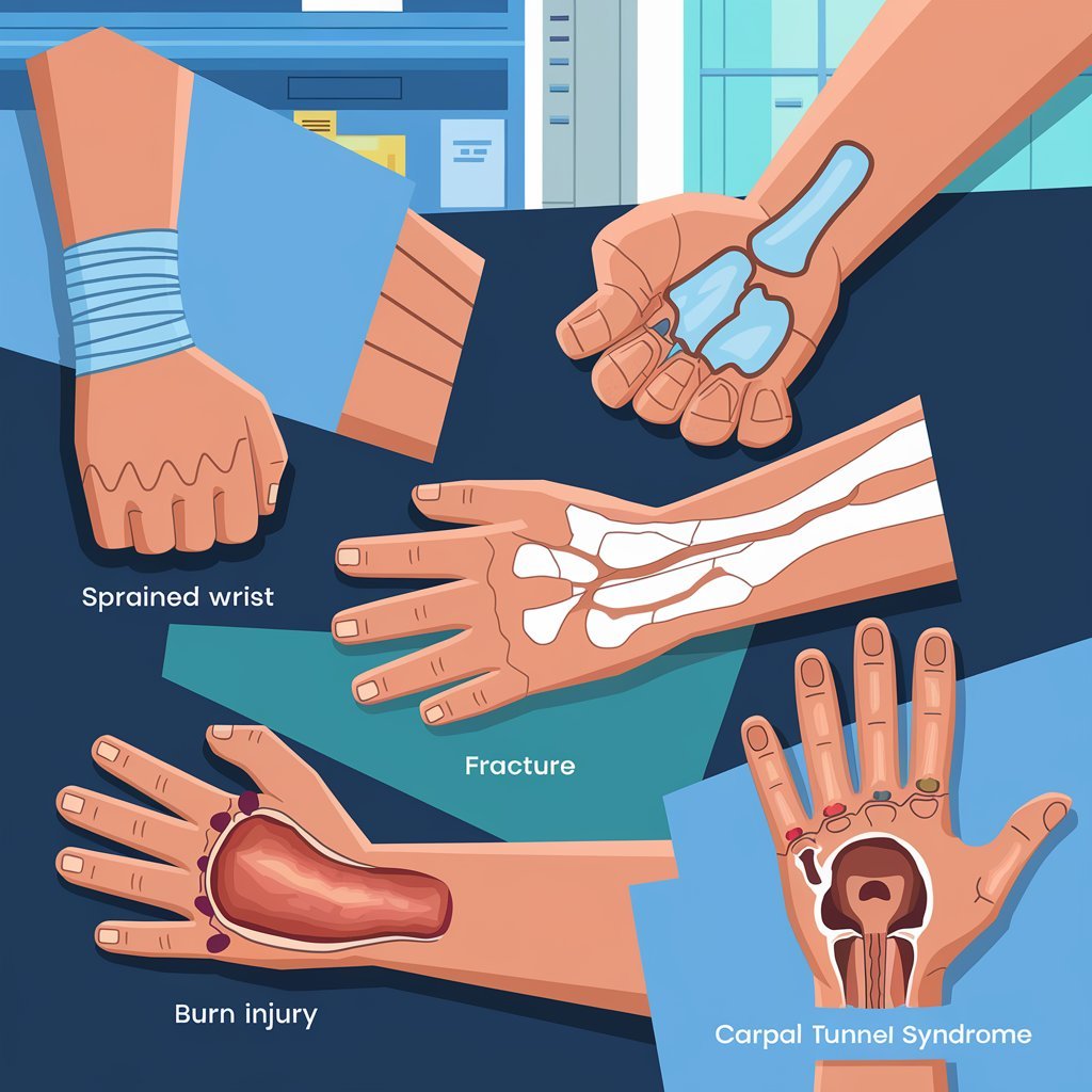 Injuries and conditions of the hands, wrists, and forearms in Orthopedic medical billing Services