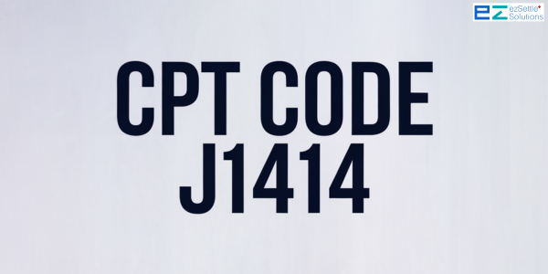 What is the description for the new CPT code J1414 added in the 2025 updates?